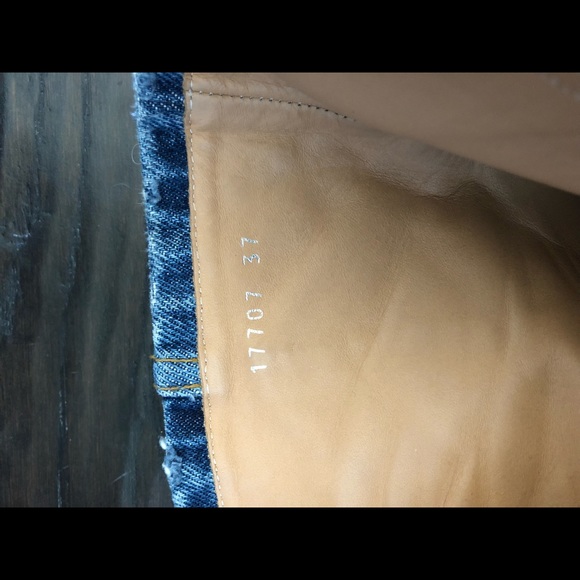 Dries Van Noten F/W 2017 Denim Boots - sz 37 - Picture 5 of 8